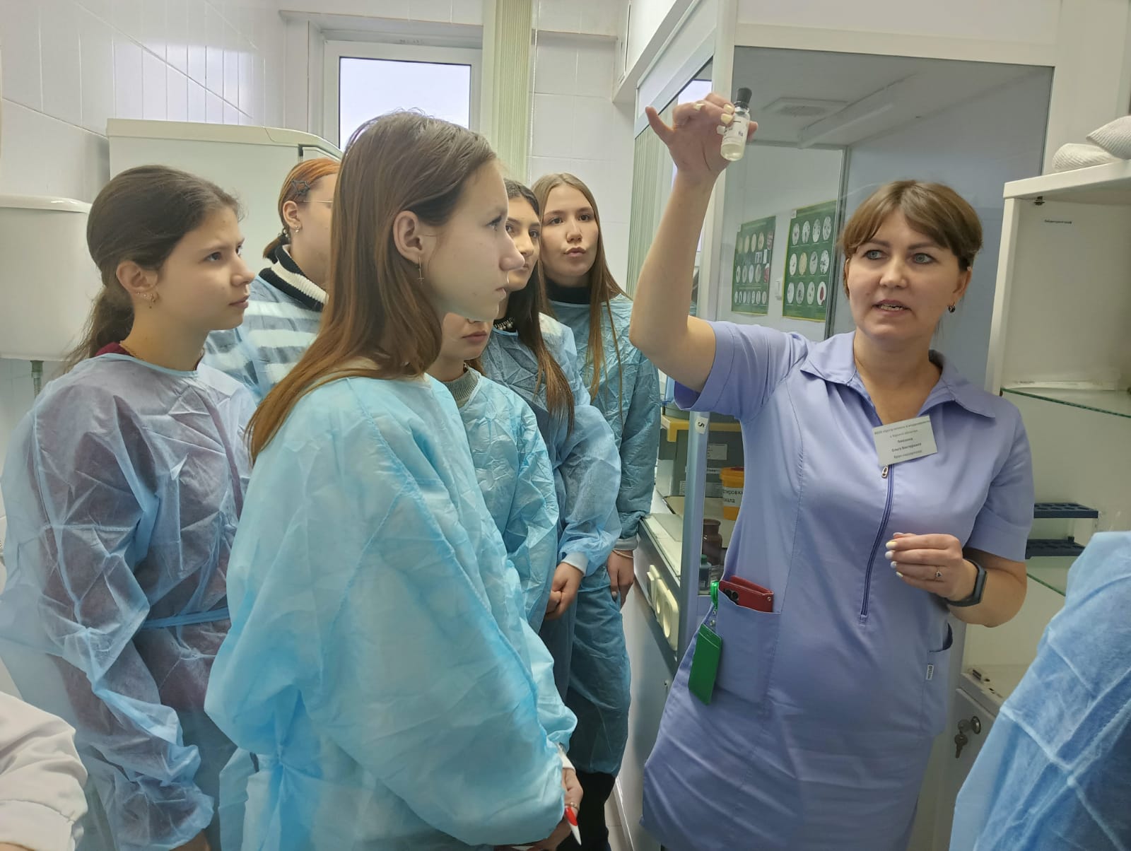 Экскурсию в ФБУЗ «Центр гигиены и эпидемиологии в Курской области».